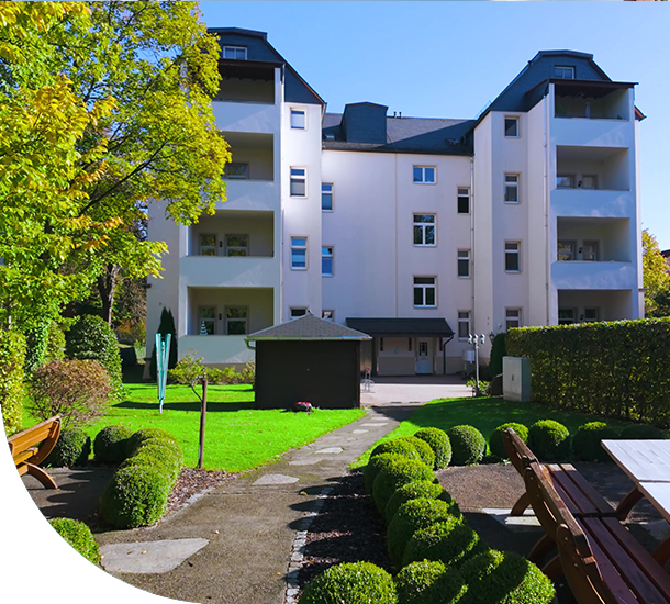 Villa am Kaßberg Gartenseite
